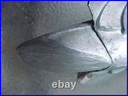 1931 1932 Chevrolet Shaved Flying Eagle Hood Ornament Mascot Silver Bronze Orig