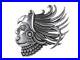 1940's Margot de Taxco Los Castillo Sterling Aztec Eagle Warrior Fur clip