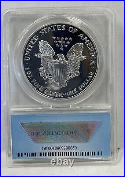 1993-P ANACS PR70 DCAM $1 American Silver Eagle