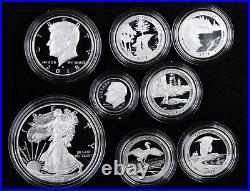 2018 U. S. Mint Limited Edition Silver Proof Set American Eagle Collection in OPG