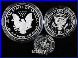2018 U. S. Mint Limited Edition Silver Proof Set American Eagle Collection in OPG