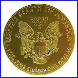 2020 Art Colour Collection Eagle Air 1oz Gilded Silver Eagle Coin