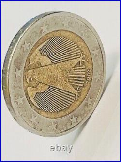 2 EUR Coin GERMANY 2002 RARE Unity and Justice and Freedom Precious Collection