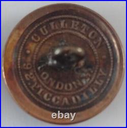 Antique Livery Button Set Eagle Bird Culleton Buckle Badge c1880 Crest Heraldry