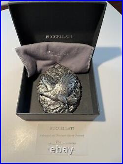 Buccellati Eagle Sterling Silver Christmas Ornament Endangered Species