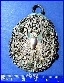 Byzantine Jewelry WITH VIEWS Eagle SILVER HAND MADE