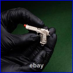 Cap gun Desert Eagle Gun necklace Mini Gun Deagle Gun keychain Miniature gun