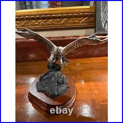 Chilmark Fine Pewter Eagle Sculpture
