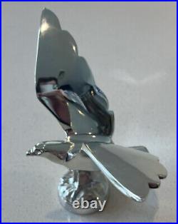 Christofle silver Paperweight Bird Eagle Vintage L'aigle Royal Desk Figurine Top