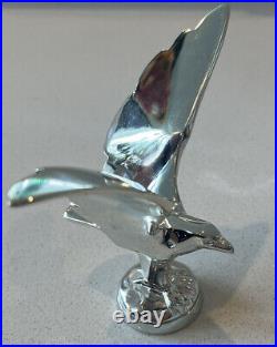 Christofle silver Paperweight Bird Eagle Vintage L'aigle Royal Desk Figurine Top