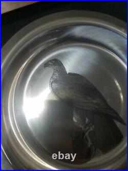 Franklin Mint National Audubon Society The Bald Eagle 6.1 oz Sterling Silver