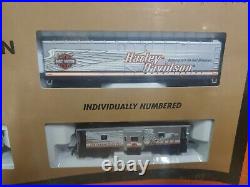 Harley Davidson Silver Eagle Express Limited Ed HO Train Set 97915-01Z