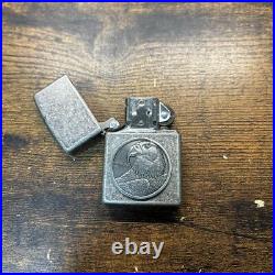 Lighter ZIPPO Eagle coin, silver, special treatment, antique, made in 1994 #RSc
