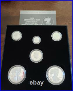 Limited Edition 2021 Silver Proof Set Am Eagle Collection 21RCN SHIPS TODAY