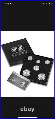 Limited Edition 2021 Silver Proof Set American Eagle Collection 21RCN In Hand