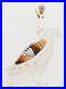 Navajo Handmade Sterling Silver with Multi-Stone Inlay Eagle Pendant