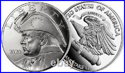 Patriotic Trump 10 Silver Coins Full Set