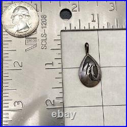 Petite Vintage Southwestern Eagle Sterling Silver Pendant