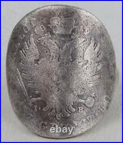 Ring 1819 Congress Poland Russian POLISH Kingdom STERLING Silver EMPIRE Eagle