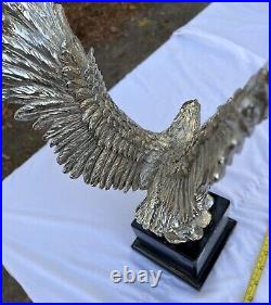 Silver Impressive eagle trophy that is heavy