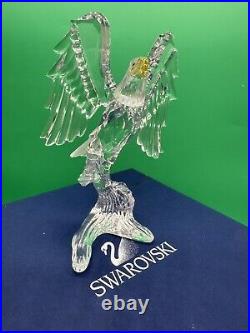 Swarovski Crystal Silver Feathered Beauties Bird Bald Eagle 7670 NR 000002