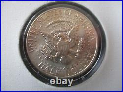 Twentieth-century Coin Collection 21 Coins Framed-morgan/peace/eisenhower/eagle+