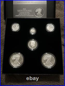 US Mint Limited Edition 2021 Silver Proof Set, American Eagle Collection, 21RCN