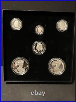 US Mint Limited Edition 2021 Silver Proof Set American Eagle Collection (21RCN)