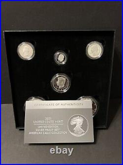 US Mint Limited Edition 2021 Silver Proof Set American Eagle Collection (21RCN)