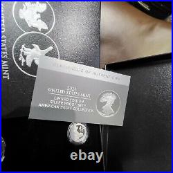 US Mint Limited Edition 2021 Silver Proof Set American Eagle Collection (21RCN)