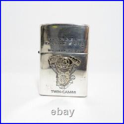 Used Harley-Davidson Zippo Big Eagle With Die-Cast Ashtray No. 0160 Silver