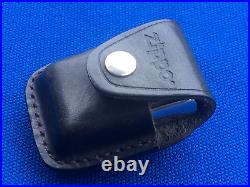VINTAGE lighter Zippo Benzinova Eagle USA Leather Case
