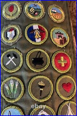 Vintage Boy Scout Merit Badges & Eagle Award Sterling Silver