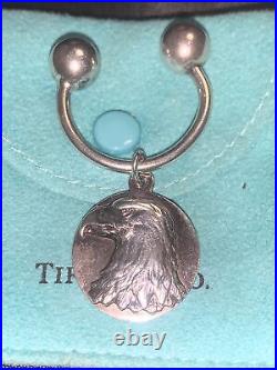 Vintage Tiffany Eagle Keychain