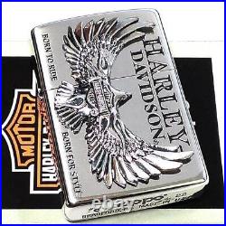 ZIPPO Harley Davidson Eagle Metal Falcon Silver Sculpture Cool