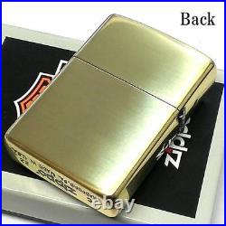 Zippo Harley Davidson Gold Silver Eagle Falcon Silver Metal Sculpture Gold Coo