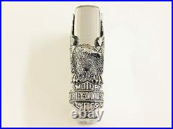 Zippo Harley Davidson HDP-04 Eagle Side Metal Silver Lighter Japan Limited Model