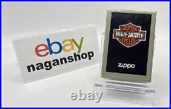 Zippo Harley Davidson HDP-08 Silver Metal Bald Eagle Lighter Japan Limited Model