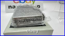 Zippo Harley Davidson HDP-28 Eagle 3 Sides Metal Silver Lighter Limited Japan