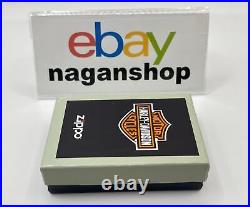 Zippo Harley Davidson HDP-28 Eagle 3 Sides Metal Silver Lighter Limited Japan